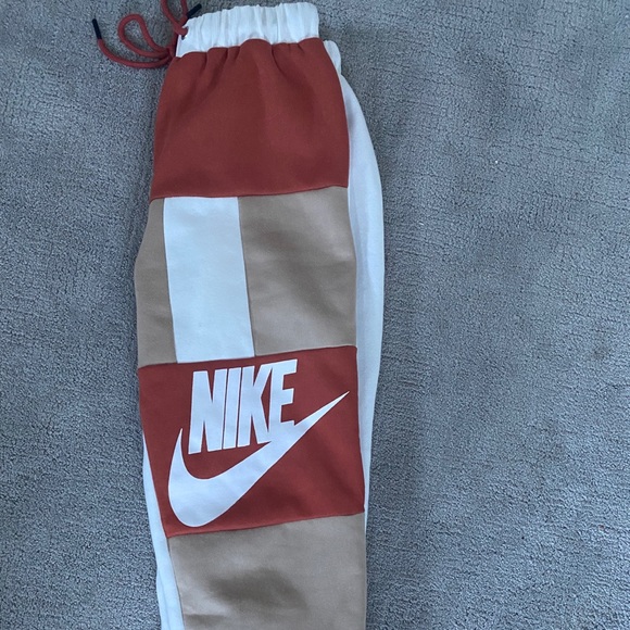 patchwork nike sweats
